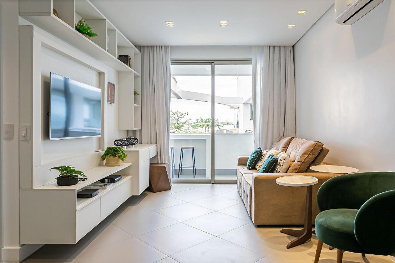 Apartamento de alto padrão a poucos metros da praia em Jurerê Florianopolis Exterior foto