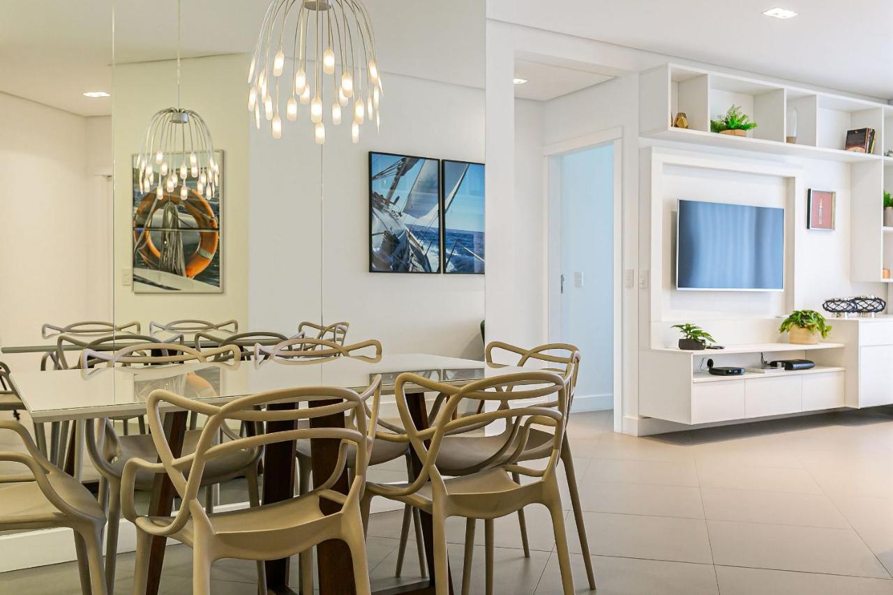 Apartamento de alto padrão a poucos metros da praia em Jurerê Florianopolis Exterior foto