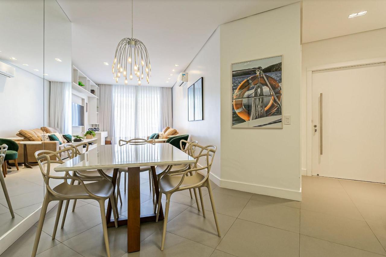 Apartamento de alto padrão a poucos metros da praia em Jurerê Florianopolis Exterior foto